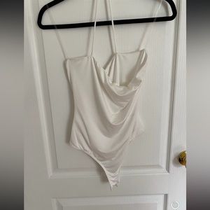 White bodysuit from the brand room service